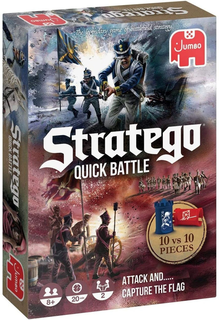 Stratego Quick Battle | Strategiespiel | Mitbringspiel | Jumbo Spiele Cover
