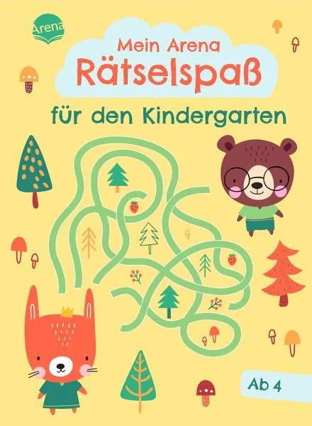 Mein Arena Rätselspaß für den Kindergarten – ab 4 Jahren