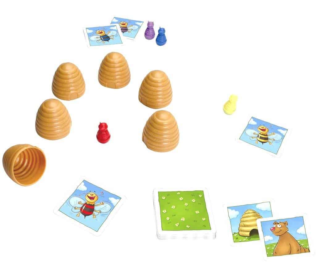 Honigbienchen, Kinderspiel | Amigo Spiele | Gedächtnisspiel, Inhalt