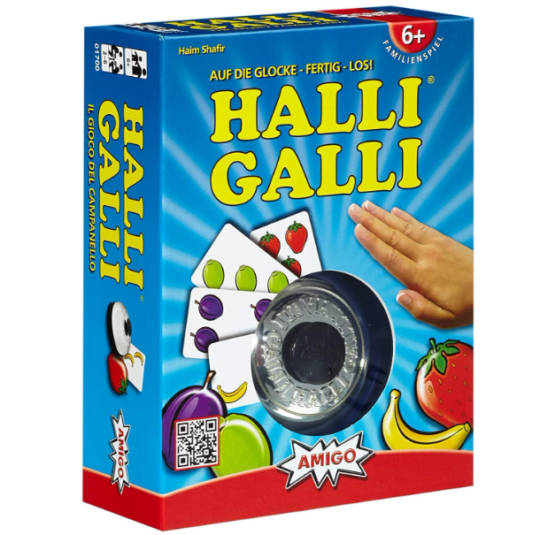 Halli Galli, Kartenspiel | Kinderspiel |Amio Spiele Porduktbild
