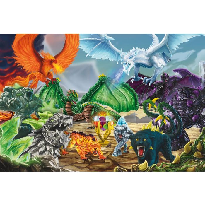 Eldrador Creatures Monster aus Lava Eis Stein Dschungel Schatten