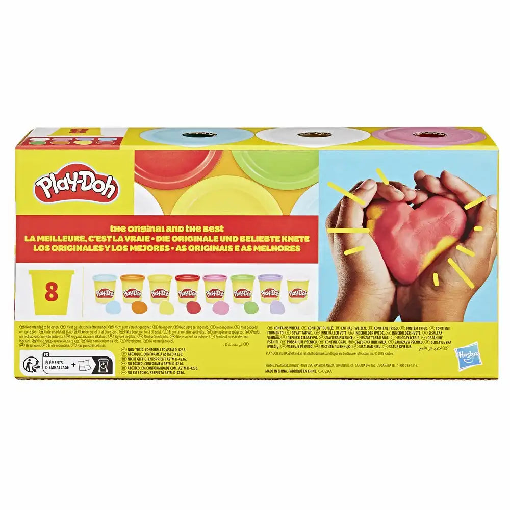 Play-Doh Knete Set buntes 8er Pack für Kinder ab 2
