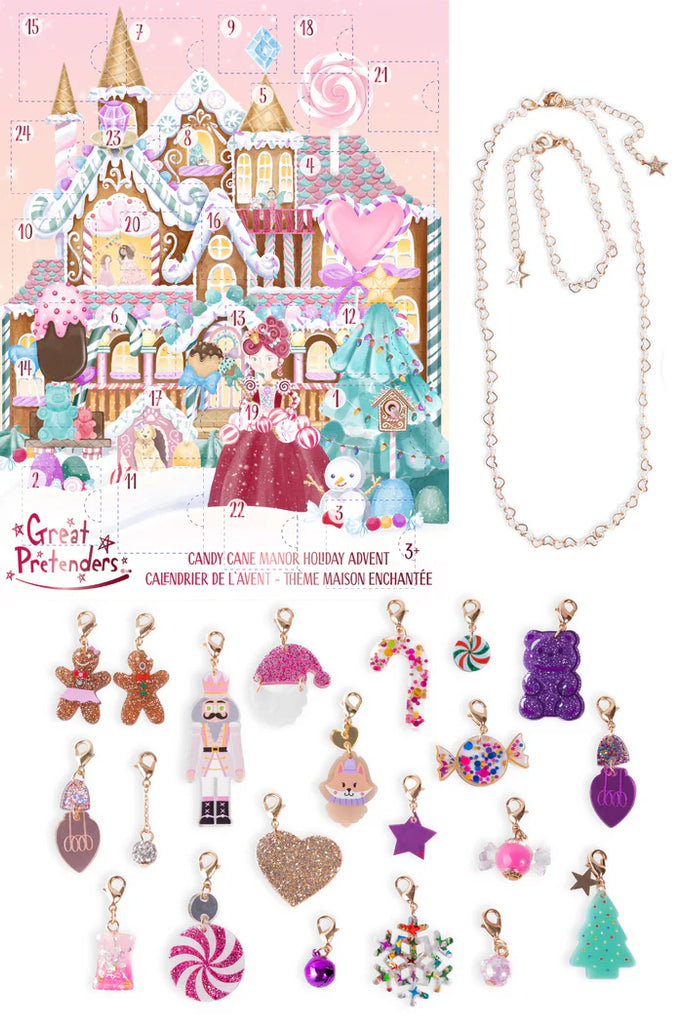 Candy Cane Manor Adventskalender – Schmuckset mit 24 Überraschungen