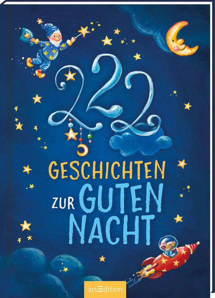 Gute-Nacht-Buch für Kinder mit 222 Geschichten ab 4 Jahren