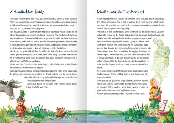 Vorlesebuch für Familien – Gute-Nacht-Geschichten und Zauberwelten