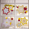 Weihnachtliche Sterne Fensterbild Bastelset ab 5
