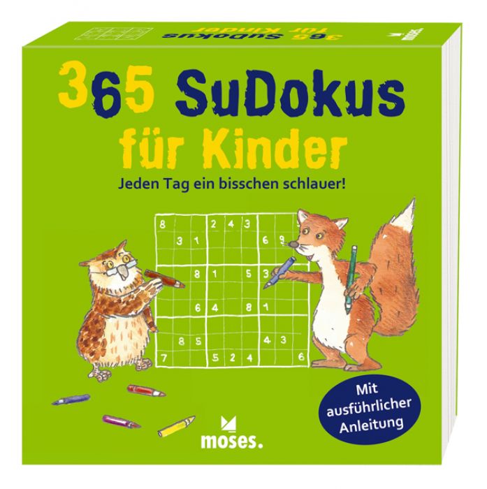 365 Sudokus für Kinder - Moses