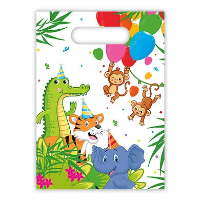 Partytüten Jungle Balloons 6 Stück 17x30 cm