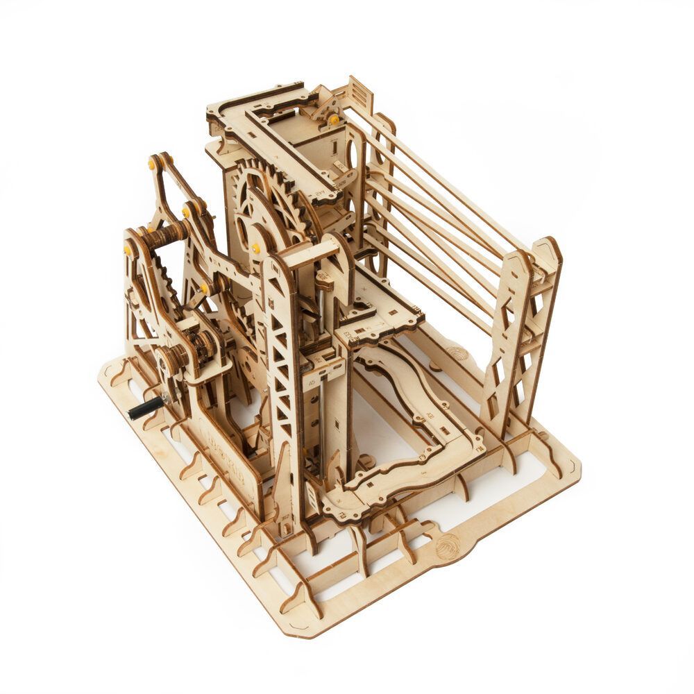 3D - Holz - Puzzle Kugelbahn "Marble Run - Elliot