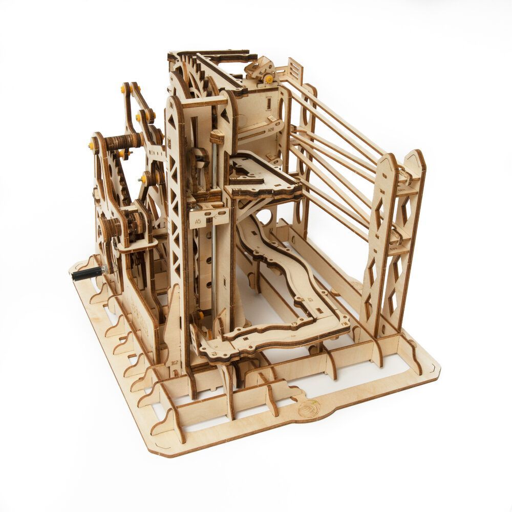 3D - Holz - Puzzle Kugelbahn "Marble Run - Elliot