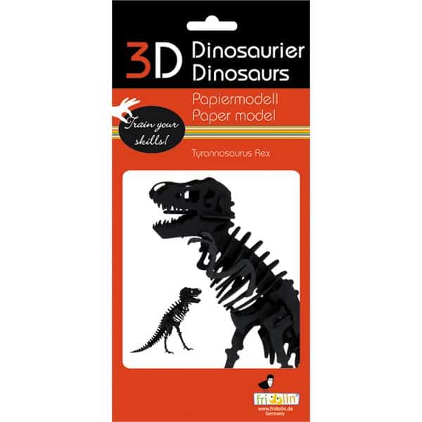 3D Papiermodell - Dinosaurier T - Rex - Fridolin