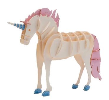 3D Papiermodell - Einhorn - Fridolin