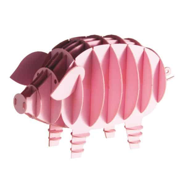 3D Papiermodell - Schwein - Fridolin