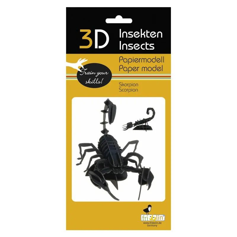 3D Papiermodell - Skorpion - Fridolin