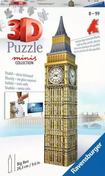 3D Puzzle Mini Big Ben - Ravensburger