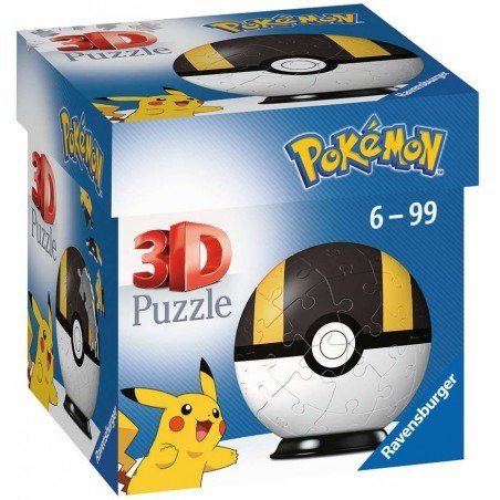 3D Puzzle Pokemon Hyperball 55 Teile - Ravensburger