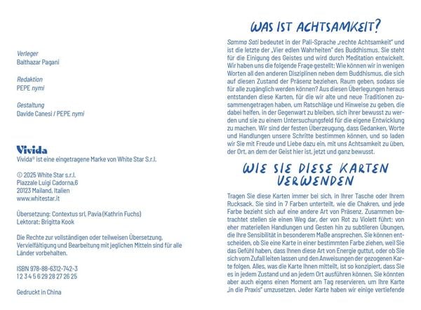 Karten mit Atemübungen und Yoga-Impulsen – Federica Avanzi
