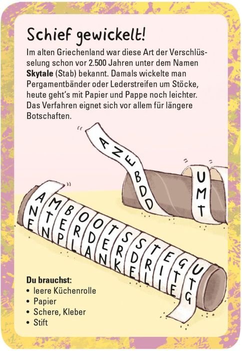 50 Codes und Geheimschriften - Moses