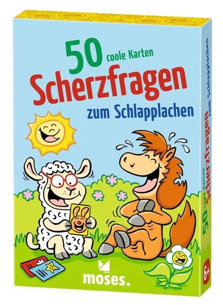 50 coole Karten - Scherzfragen zum Schlapplachen - Moses