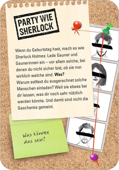 Kartenset für kleine Detektive mit 50 Tipps ab 8 Jahren