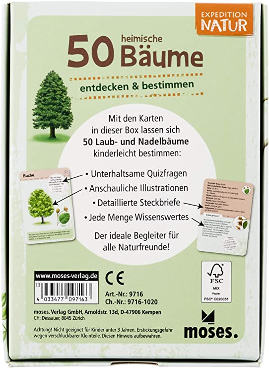 50 heimische Bäume - Moses