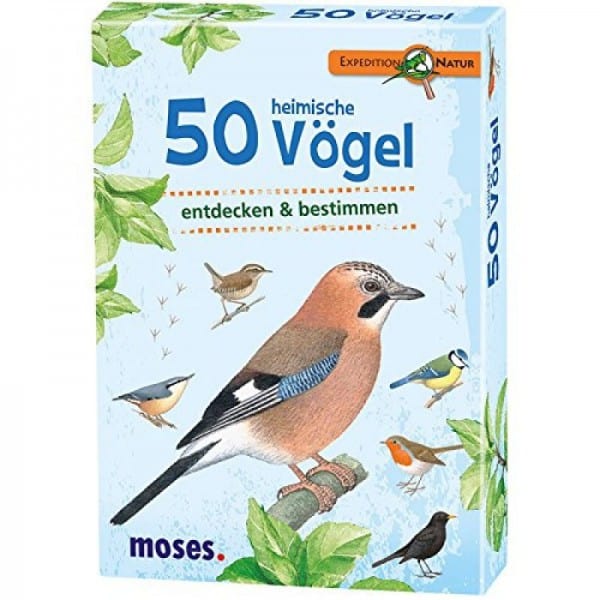 50 heimische Vögel entdecken & bestimmen - Moses