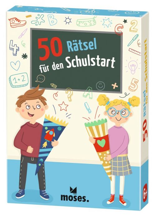 50 Rätsel für den Schulstart - Moses