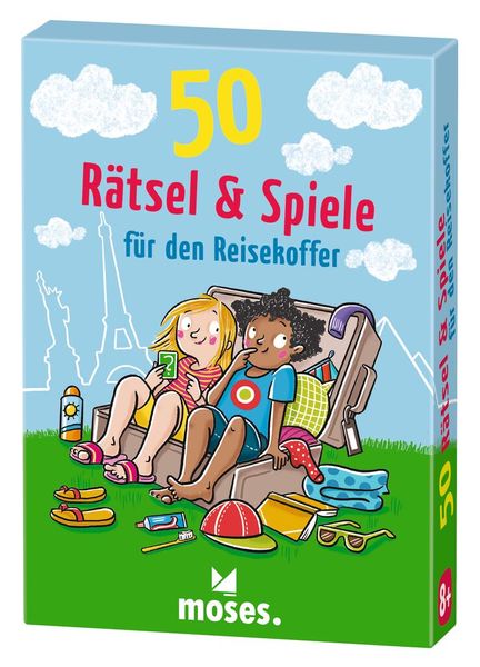 50 Rätsel Spiele für den Reisekoffer - Moses