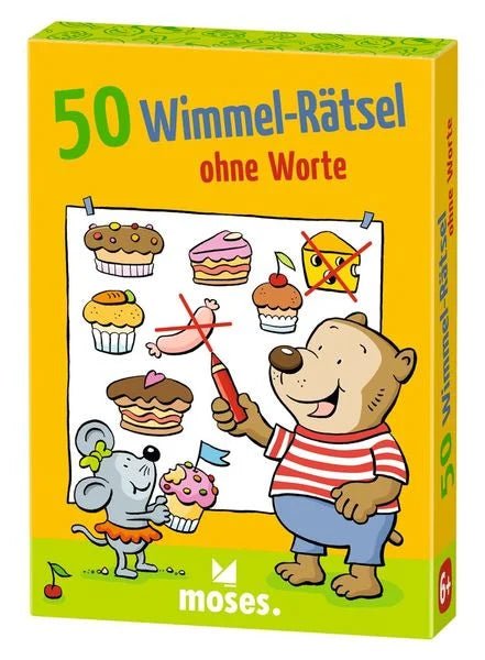 50 Wimmel - Rätsel ohne Worte - Moses