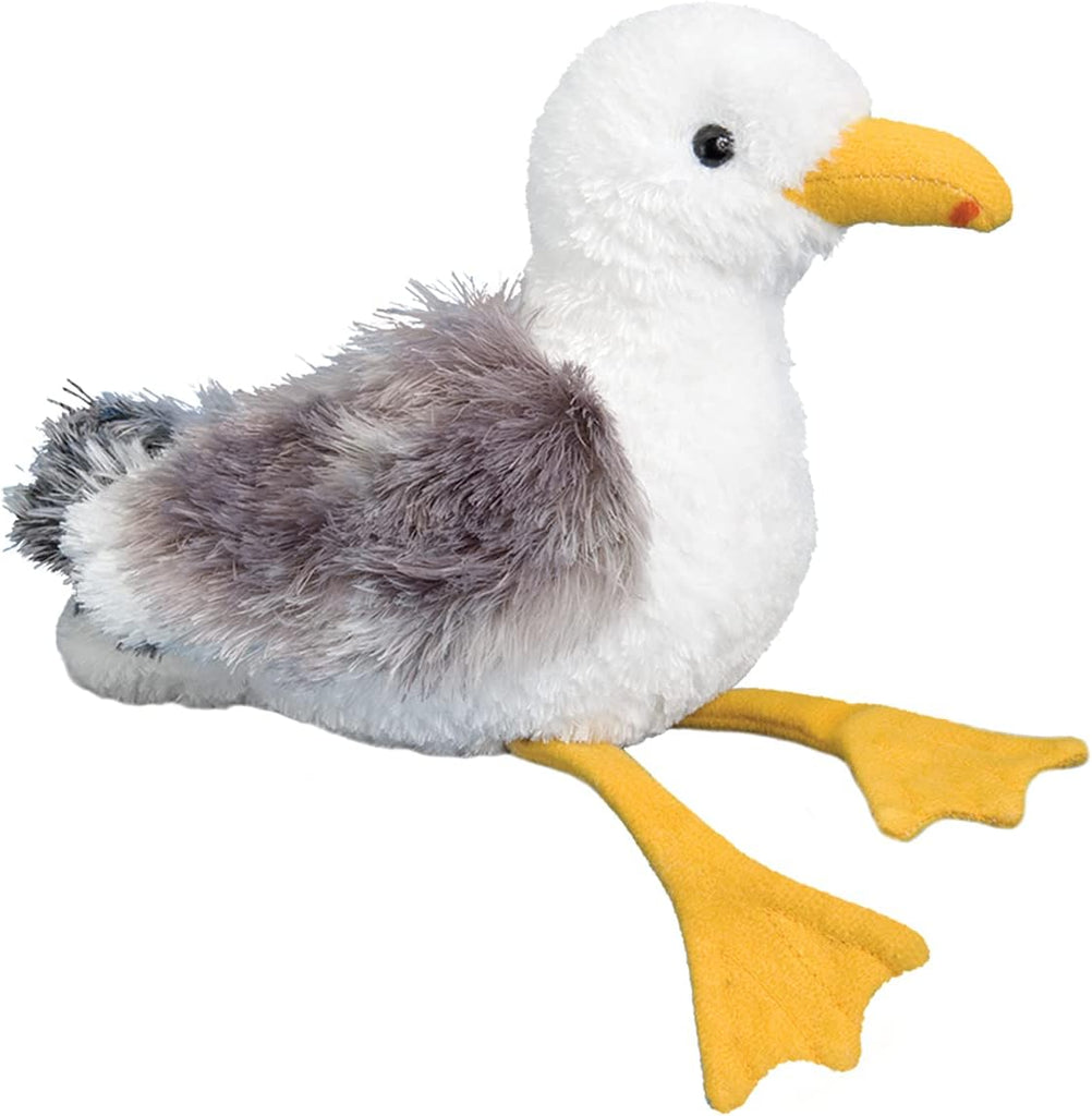 Möwe Stofftier Seymour von Douglas, grau-weiß, 30 cm realistisch