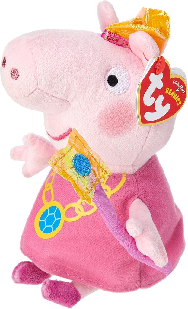 TY Beanie Babies Peppa Prinzessin Plüschtier 15 cm
