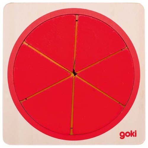 Schichtenpuzzle Kreis Puzzles ab 4 Jahren Goki