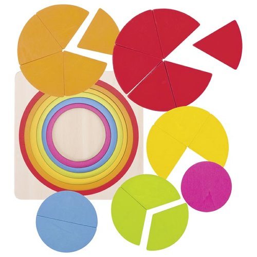 Schichtenpuzzle Kreis Puzzles ab 4 Jahren Goki