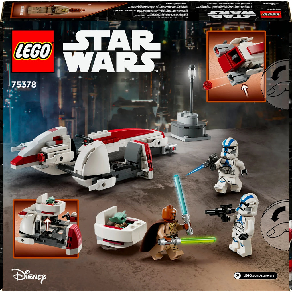  LEGO Star Wars 75378 - Flucht mit dem BARC Speeder Packung vorne