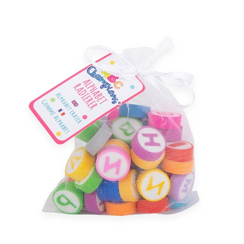 ABC Champions Alphabet Radierer Set 45 bunte Buchstaben