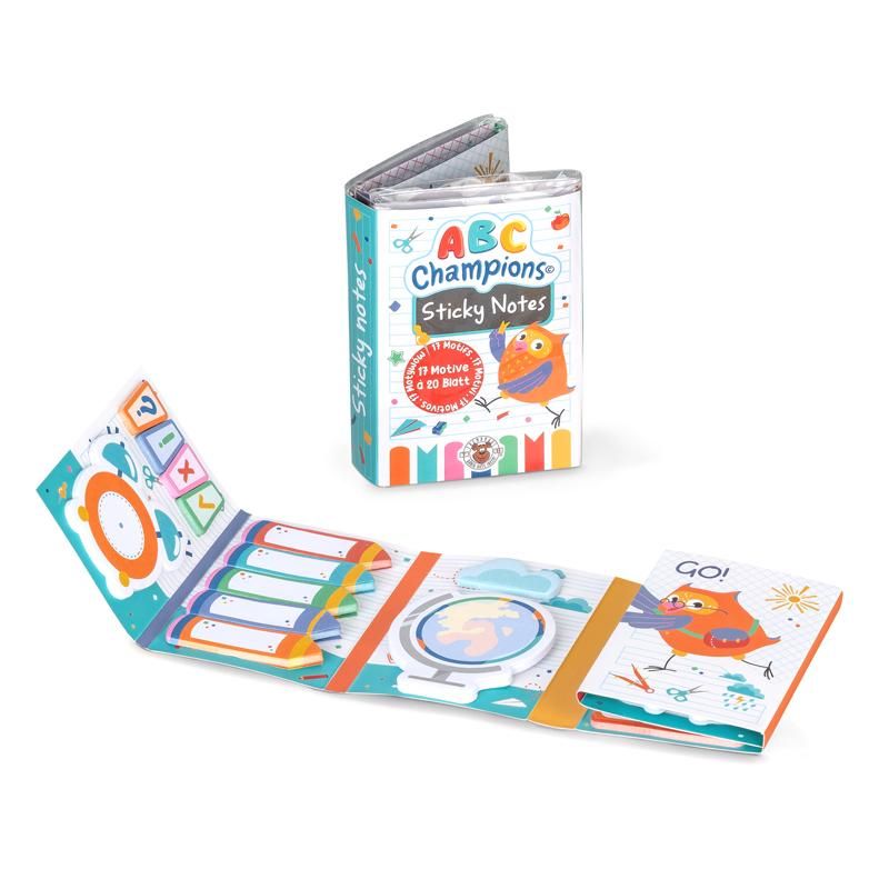 Trendhaus Mini Organizer Sticky Notes ABC Champions 340 Blatt