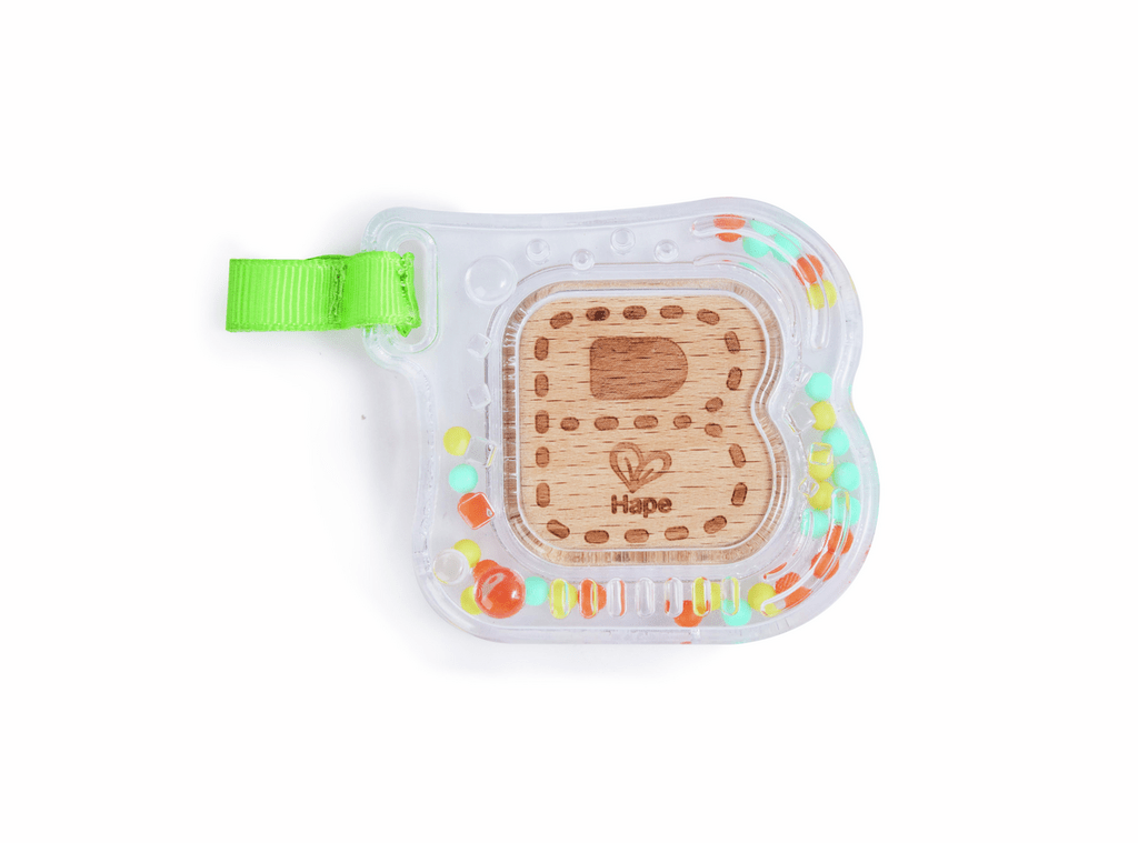 Hape ABC der Sinne Baby Rassel Beißring Plüschfigur
