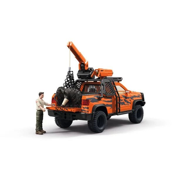 Schleich Ranger Tom rettet Elefantenbaby mit Seilwinde
