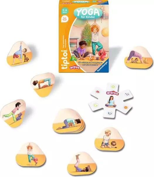 tiptoi Yoga Kinderspiel Ravensburger Bewegung ab 3 Jahre
