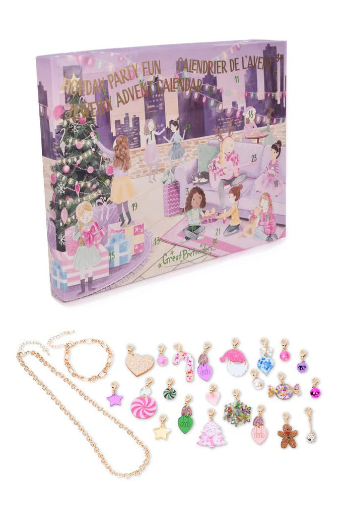 Adventskalender Schmuck Kinder DIY-Set mit 24 Überraschungen