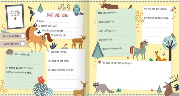 Alle meine Freunde Einhorn – über 300 Sticker und Foto‑Seiten