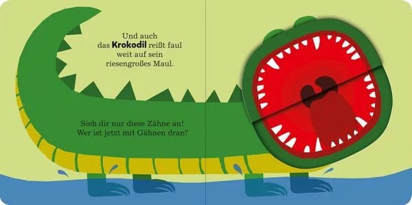 Kinderbuch Gute Nacht mit lustigen Reimen und Klappen
