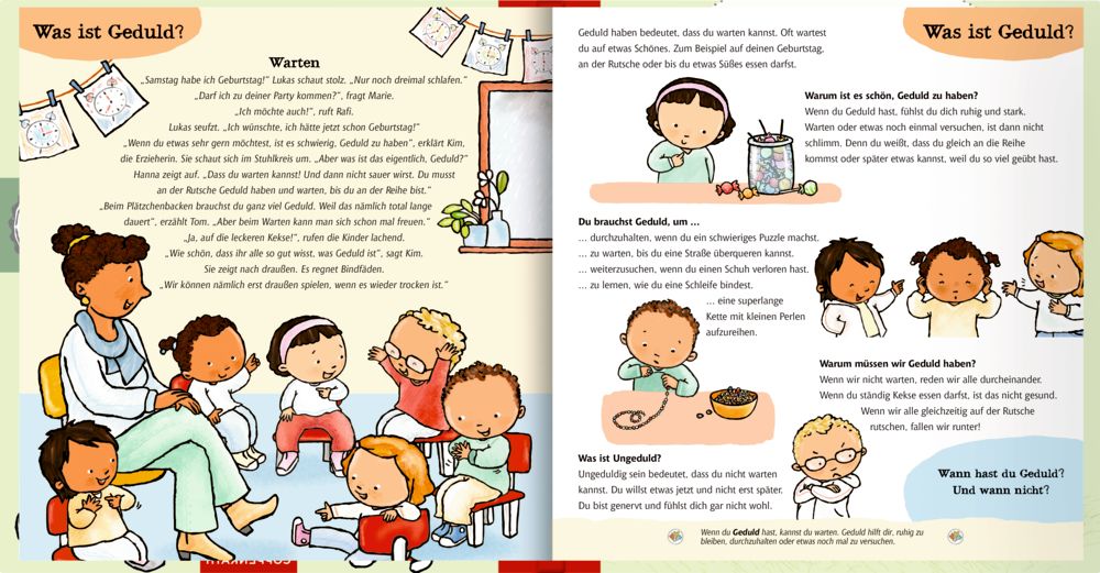 Alles über Geduld Buch Pauline Oud Kindersachbuch für Kindergarten