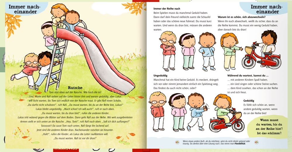 Ich bin schon groß Alles über Geduld Hardcover Kindersachbuch
