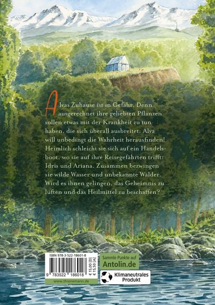 Hardcover Jugendroman Alva flüsternde Pflanzen Abenteuer
