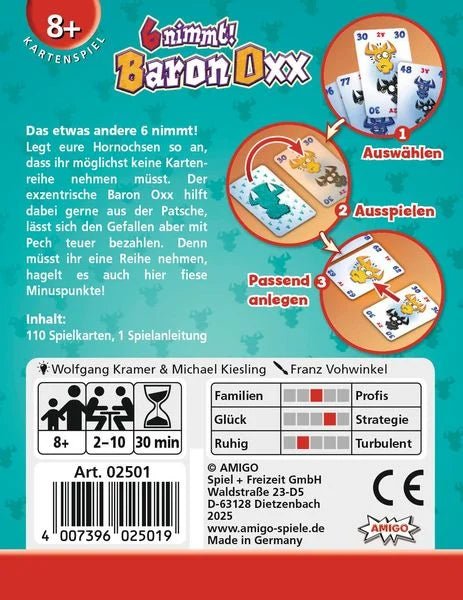 Amigo Spiele - 6 nimmt! Baron Oxx - Amigo