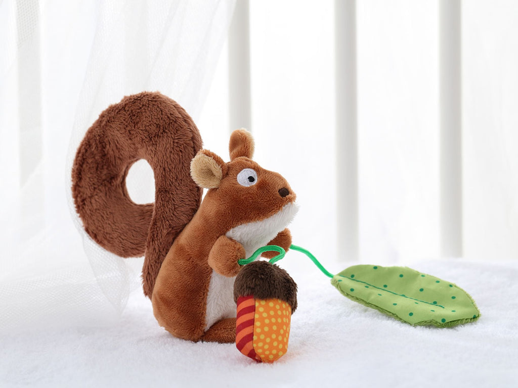 Eichhörnchen Anhänger für Babyschale – unterwegs & flexibel