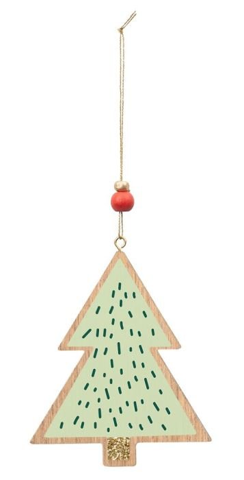 Festliche Anhänger Weihnachtsglanz 4 Motive
