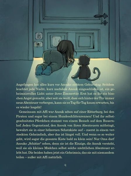 Hardcover-Kinderbuch Anouk 2 mit farbigen Bildern – Freundschaft und Mut