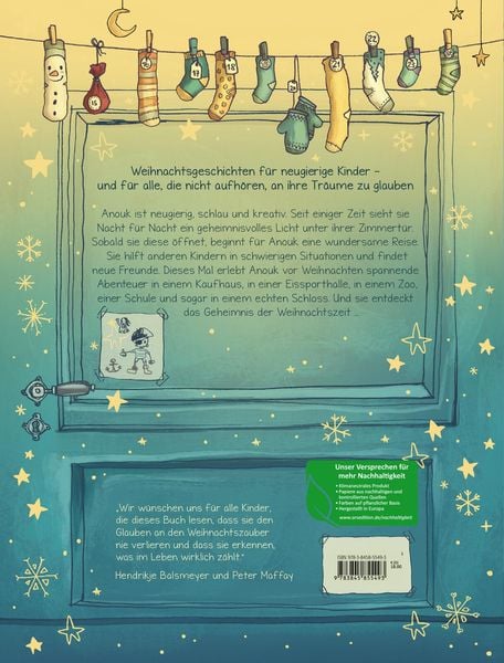 Anouk und das Geheimnis der Weihnachtszeit – Adventsbuch ab 5 Jahren